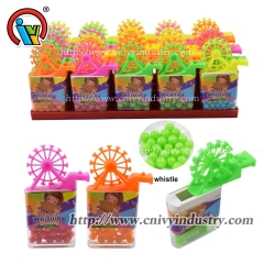 windmill whistle toy with candy wholesale